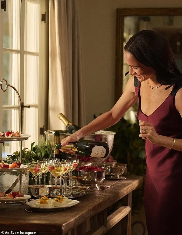 Meghan Markle's Glamorous Gamble: Balancing Royal Image with Brut Wine Marketing