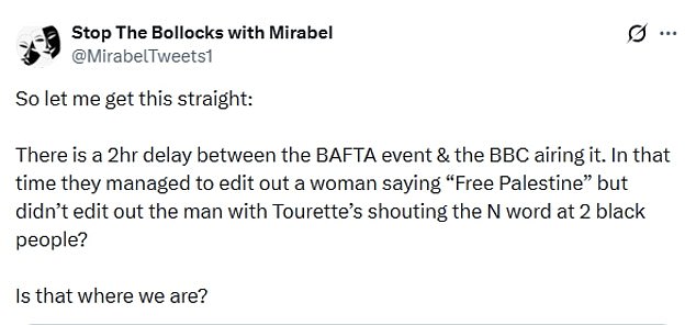 BBC Faces Backlash Over Racial Slur and Erased 'Free Palestine' Call at BAFTAs