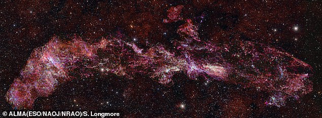 ALMA Captures Largest Ever Image of Milky Way's Core, Unveiling Chemical Complexity of the Central Molecular Zone