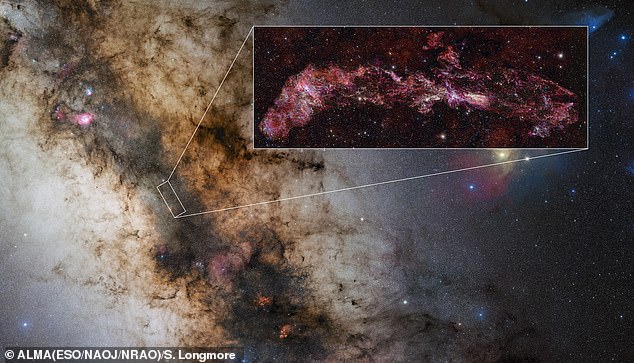 ALMA Captures Largest Ever Image of Milky Way's Core, Unveiling Chemical Complexity of the Central Molecular Zone