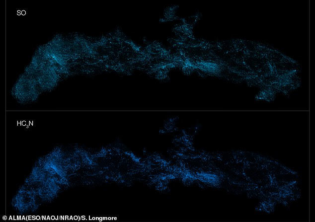 ALMA Captures Largest Ever Image of Milky Way's Core, Unveiling Chemical Complexity of the Central Molecular Zone
