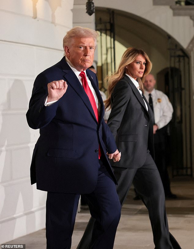 Barron Trump Surprises at State of the Union with Blue Tie, Contrasting Family's Red