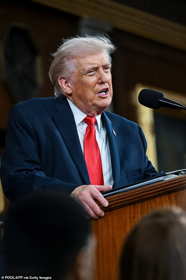 Bondi's Grin as Trump Hails Economic Turnaround and Dow's Record Surge