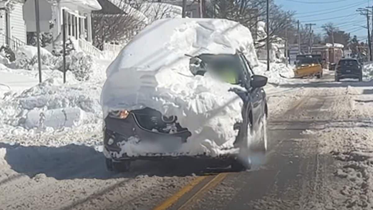 Rhode Island Snowstorm Aftermath: Reckless Driver Ignites Safety Debate and Public Outrage