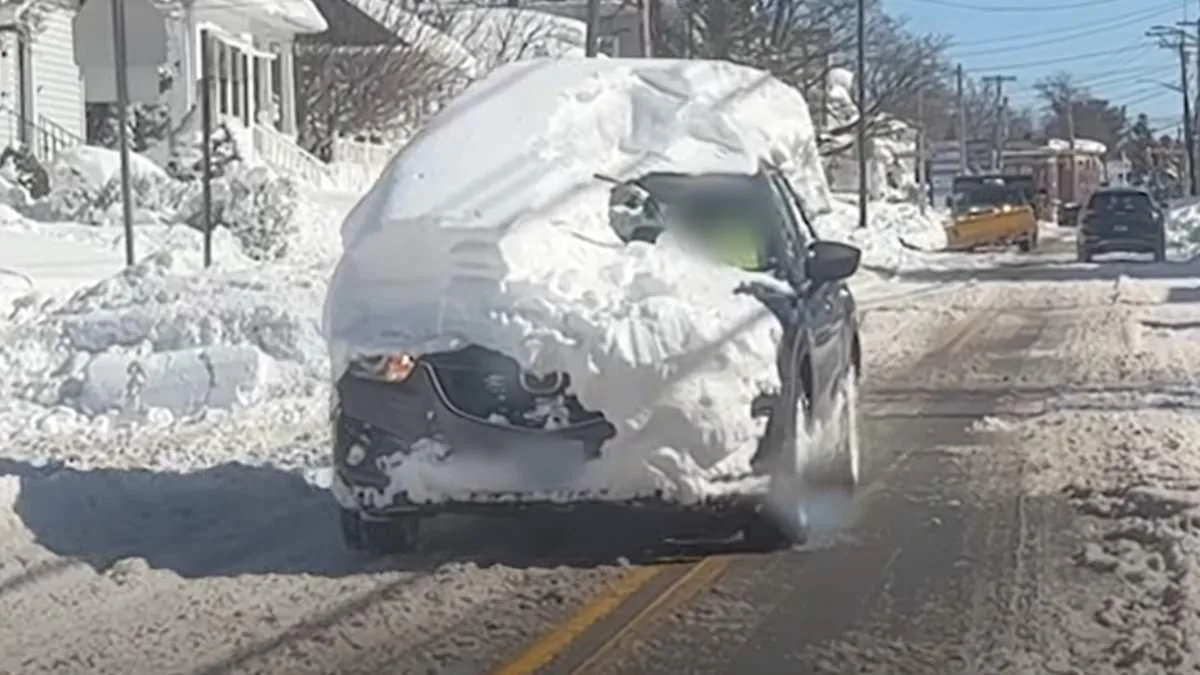 Rhode Island Snowstorm Aftermath: Reckless Driver Ignites Safety Debate and Public Outrage