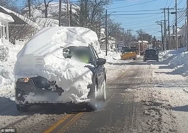 Rhode Island Snowstorm Aftermath: Reckless Driver Ignites Safety Debate and Public Outrage