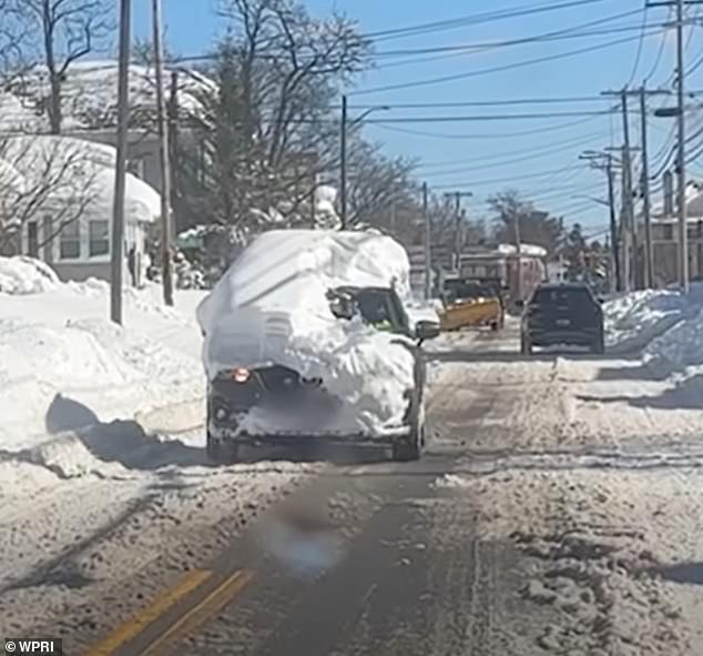 Rhode Island Snowstorm Aftermath: Reckless Driver Ignites Safety Debate and Public Outrage