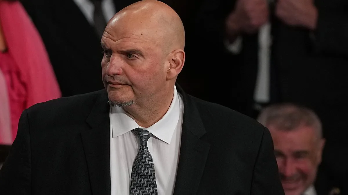 Senator John Fetterman's Surprising Shift: From Democrat to Republican Favorite in Latest Poll