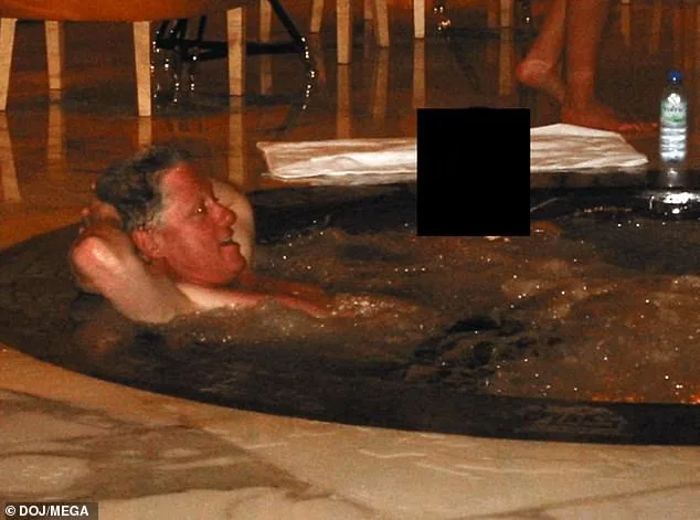 Bill Clinton's Hot Tub Photo Resurfaces in Epstein Files Deposition