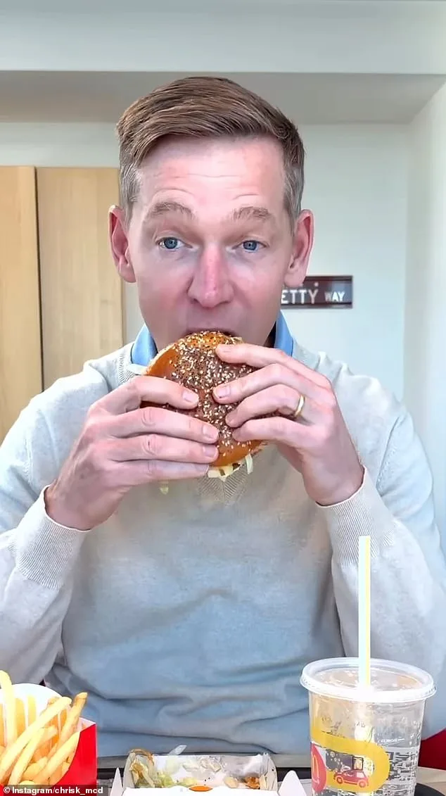 McDonald's CEO's Staged Big Arch Burger Promo Sparks Viral Backlash