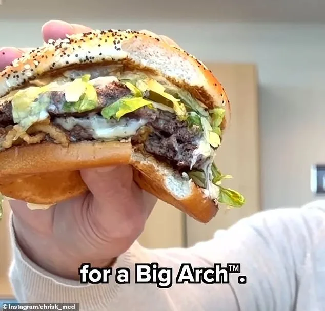 McDonald's CEO's Staged Big Arch Burger Promo Sparks Viral Backlash
