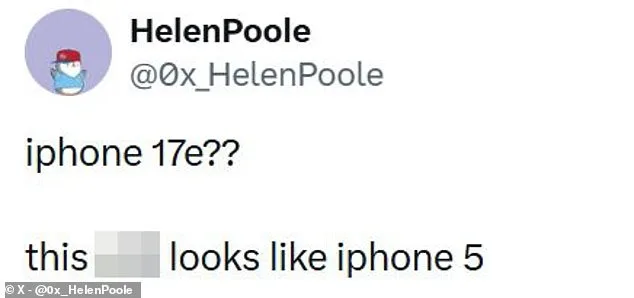 Apple iPhone 17e Faces Backlash Over Price and Controversial Design