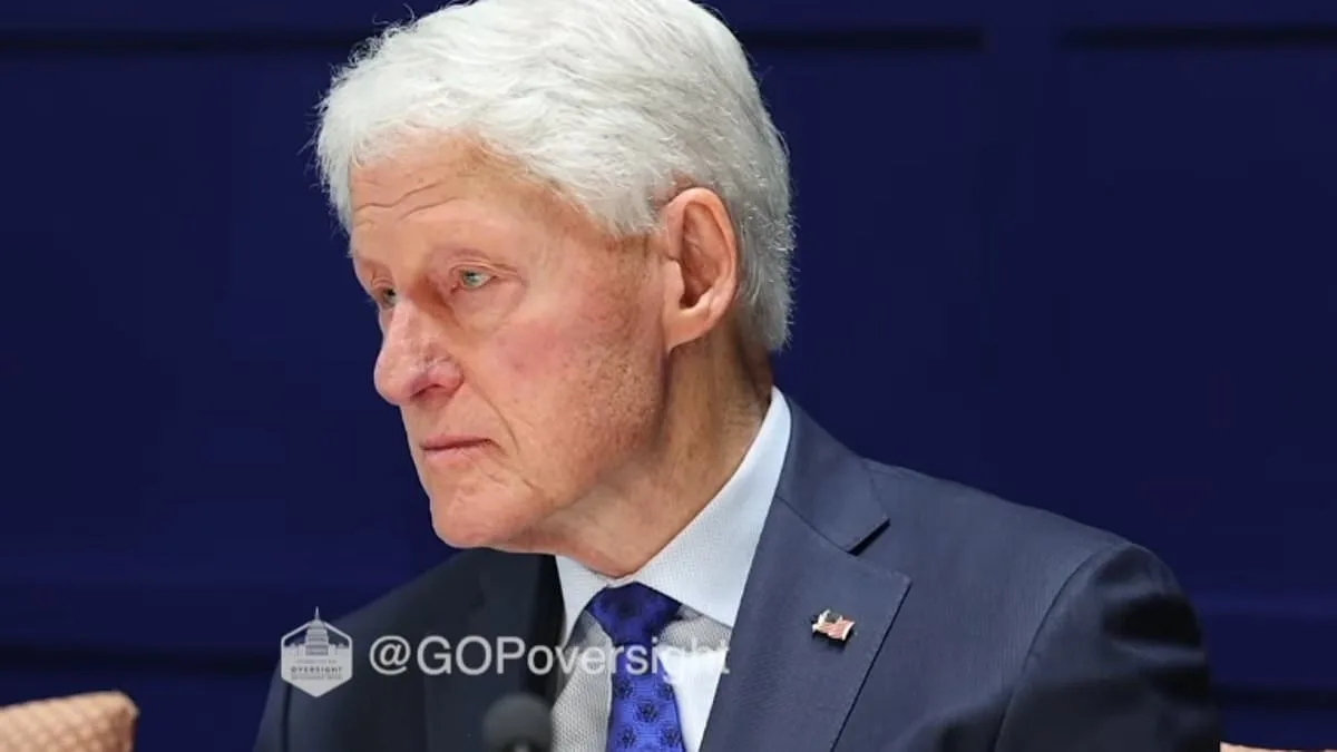 Historic First: Bill Clinton Deposed in Epstein Investigation, Avoids Comment on Trump
