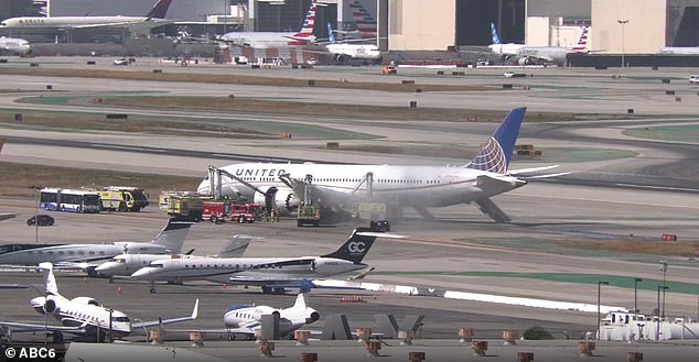 United Airlines Flight Makes Emergency Landing at LAX Following Engine Failure, Raising Safety and Efficiency Concerns