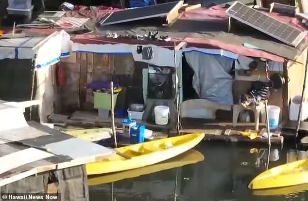 A Floating Refuge in Honolulu: Ingenuity Amidst Societal Neglect