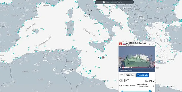 Drone Attack Ignites Russian Oil Tanker in Mediterranean Amid Escalating Global Tensions