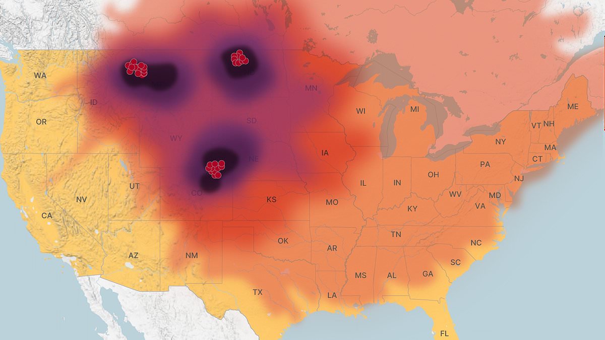 Chilling Study Maps Devastating Fallout of Nuclear War on U.S. Soil, Revealing Midwest Wastelands and West Coast Hope