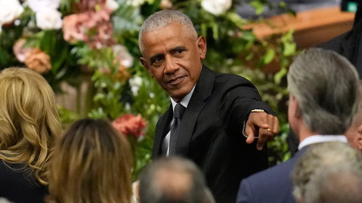 Obama's Symbolic Moment at Jackson's Funeral Fuels Speculation on 2028 Democratic Leadership