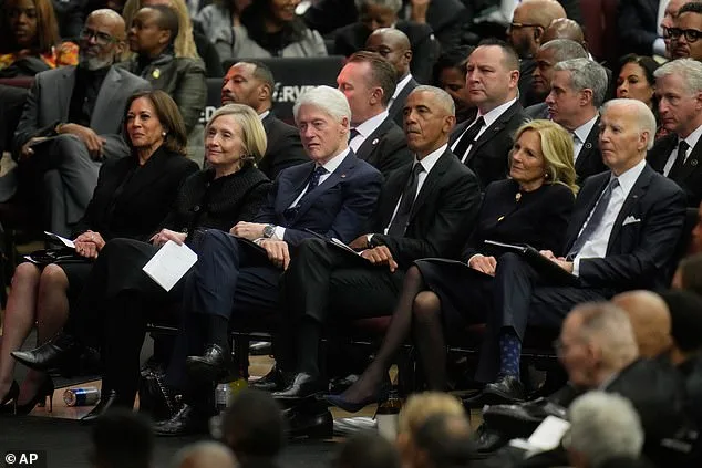 Obama's Symbolic Moment at Jackson's Funeral Fuels Speculation on 2028 Democratic Leadership