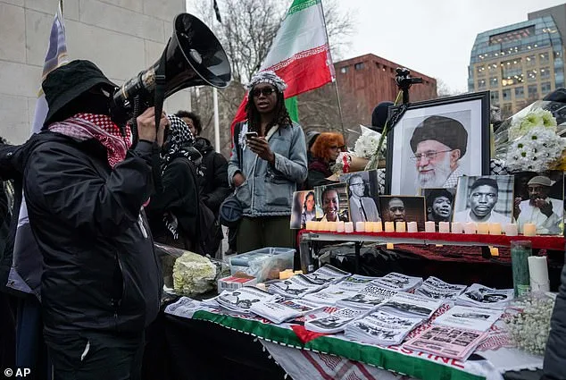 Protester in SpongeBob Sweatshirt Sparks Violent Clash at Khamenei Vigil in NYC