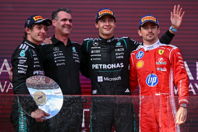 Mercedes Dominates Australian GP with Russell and Antonelli's One-Two Finish