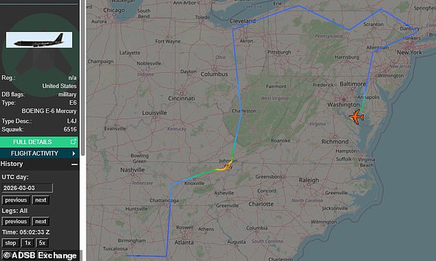 Trump Deploys 'Doomsday' E-6B Planes to Middle East Amid Iran Tensions and Nuclear Fears