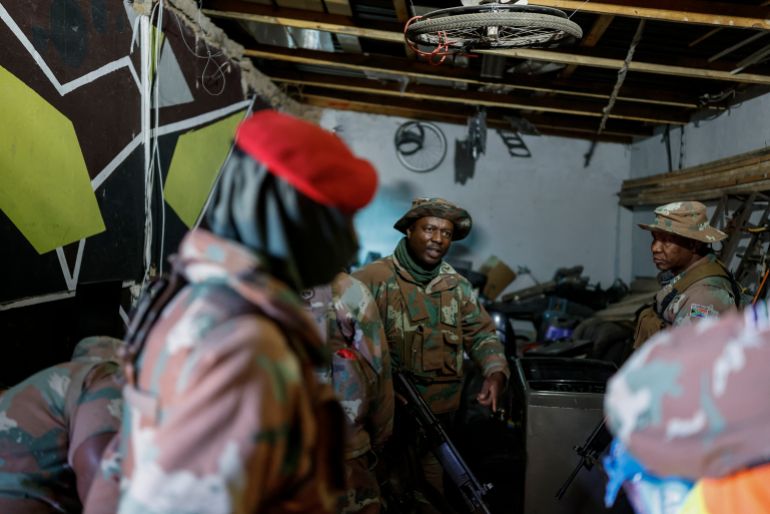 South Africa Deploys Troops in Johannesburg to Crack Down on Gang Violence