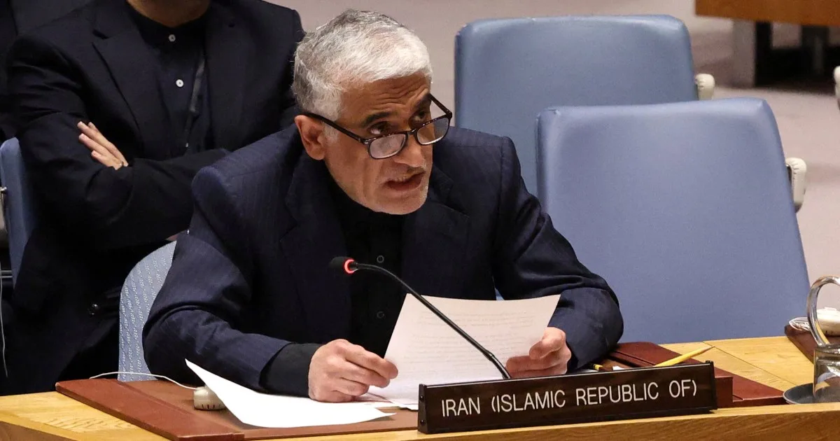 UN Security Council Adopts Resolution Condemning Iran's Attacks, Backed by 135 Nations