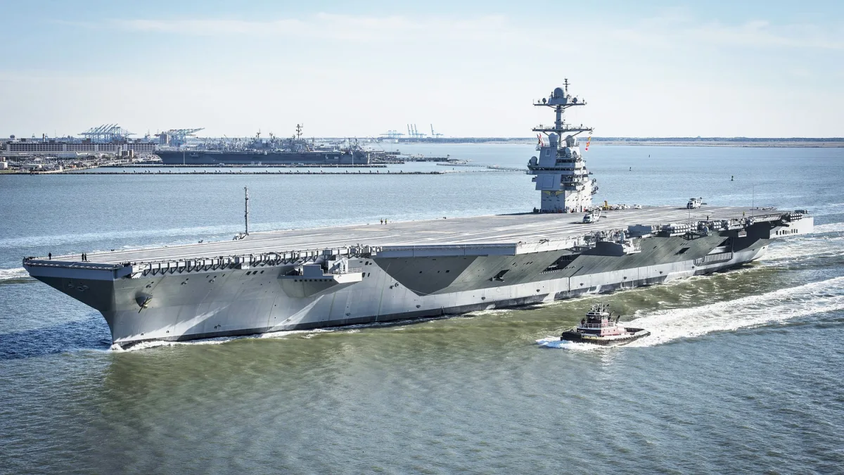 Alleged Self-Sabotage on USS Gerald R. Ford Amid Fear of Iranian Conflict Sparks Scrutiny