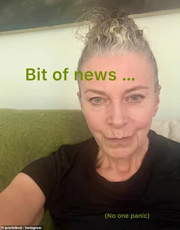 Jane Fallon Diagnosed with Early-Stage Breast Cancer via Routine Mammogram