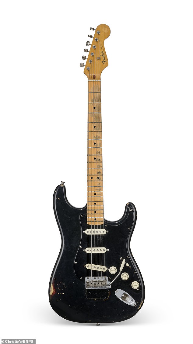 David Gilmour's Black Stratocaster Shatters Records, Sells for £10.9 Million as Most Expensive Guitar Ever