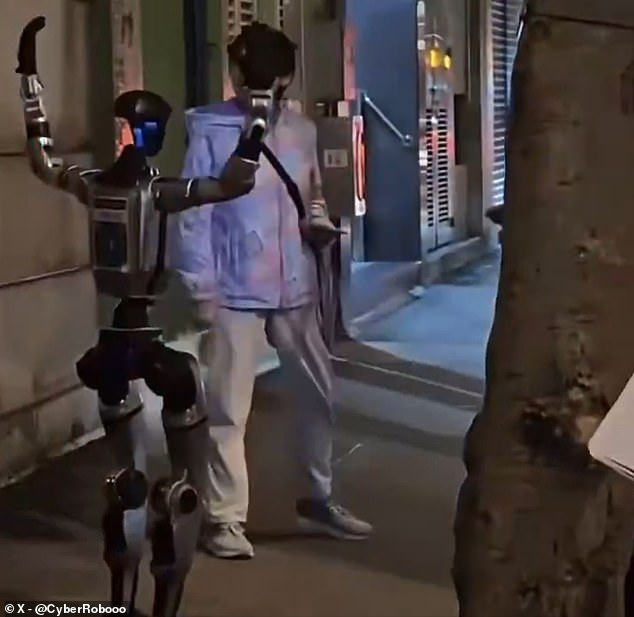 Viral Video Shows Elderly Woman's Startling Encounter with Autonomous Robot in China