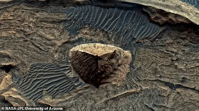 Mysterious Pyramid-Like Structure on Mars Sparks Speculation About Ancient Civilization