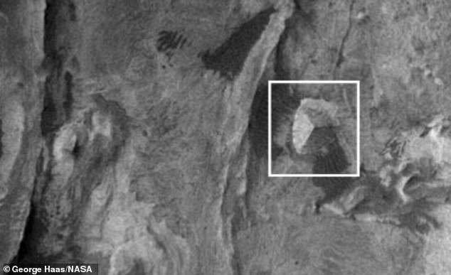 Mysterious Pyramid-Like Structure on Mars Sparks Speculation About Ancient Civilization
