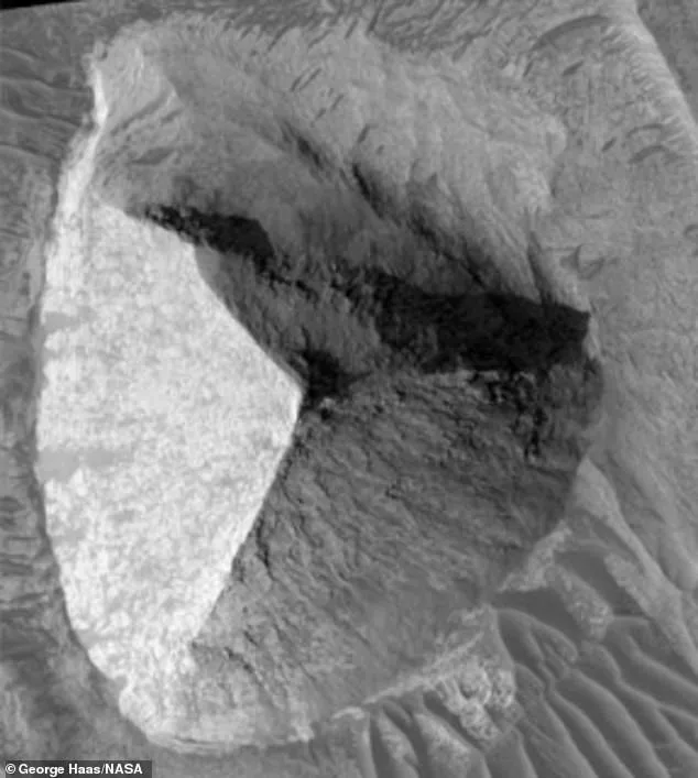 Mysterious Pyramid-Like Structure on Mars Sparks Speculation About Ancient Civilization