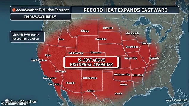 Record-Breaking Heatwave Expands East, Threatening Millions Under Intensifying Heat Dome