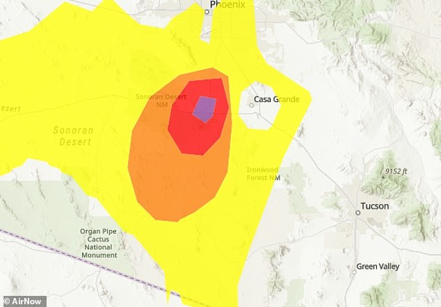 Toxic Air Quality Reaches Hazardous Levels in Multiple U.S. States, Prompting Health Advisories
