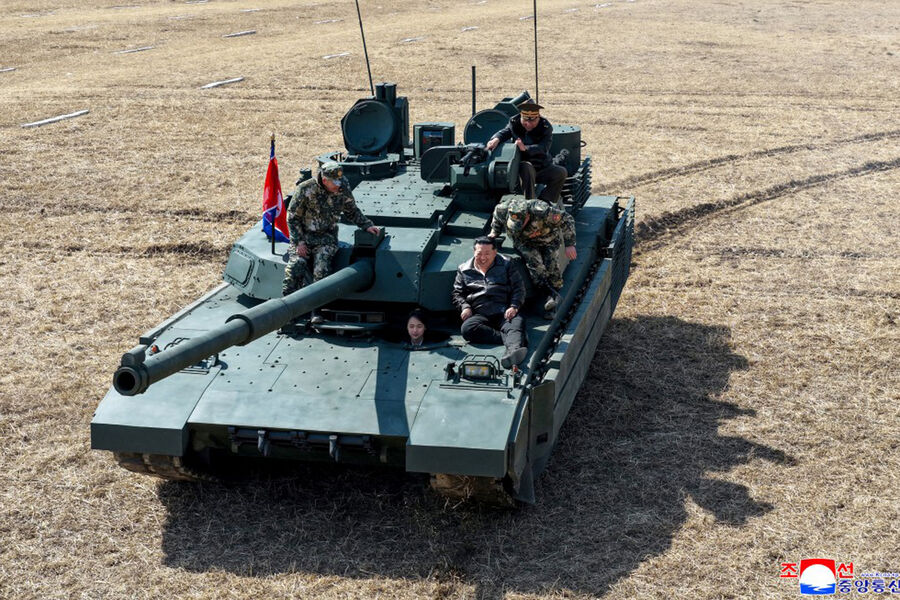 North Korea Unveils Advanced Tank in Kim Jong-un's Military Showcase: A Symbol of Pyongyang's Assertive Power Play