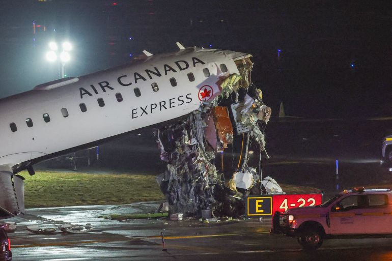 Tragedy at LaGuardia: Air Canada Jet Collides with Fire Truck, Two Killed
