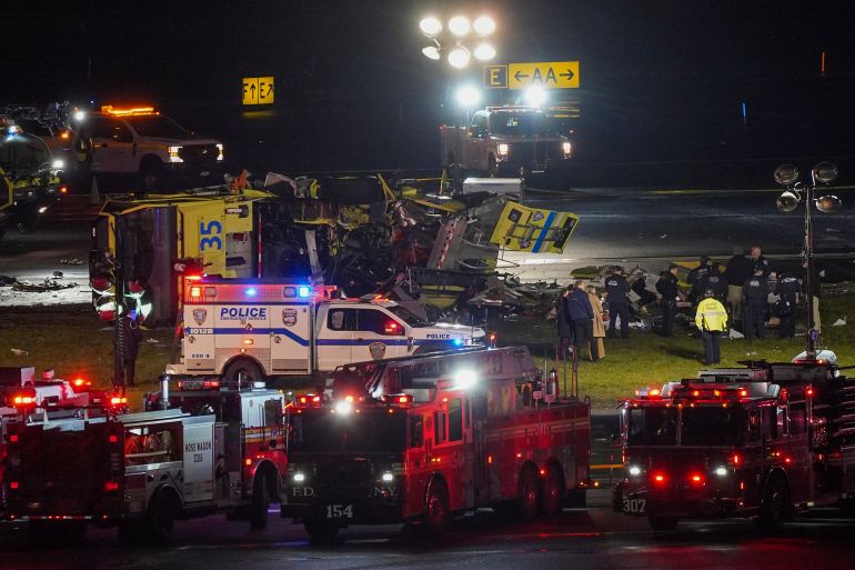 Tragedy at LaGuardia: Air Canada Jet Collides with Fire Truck, Two Killed