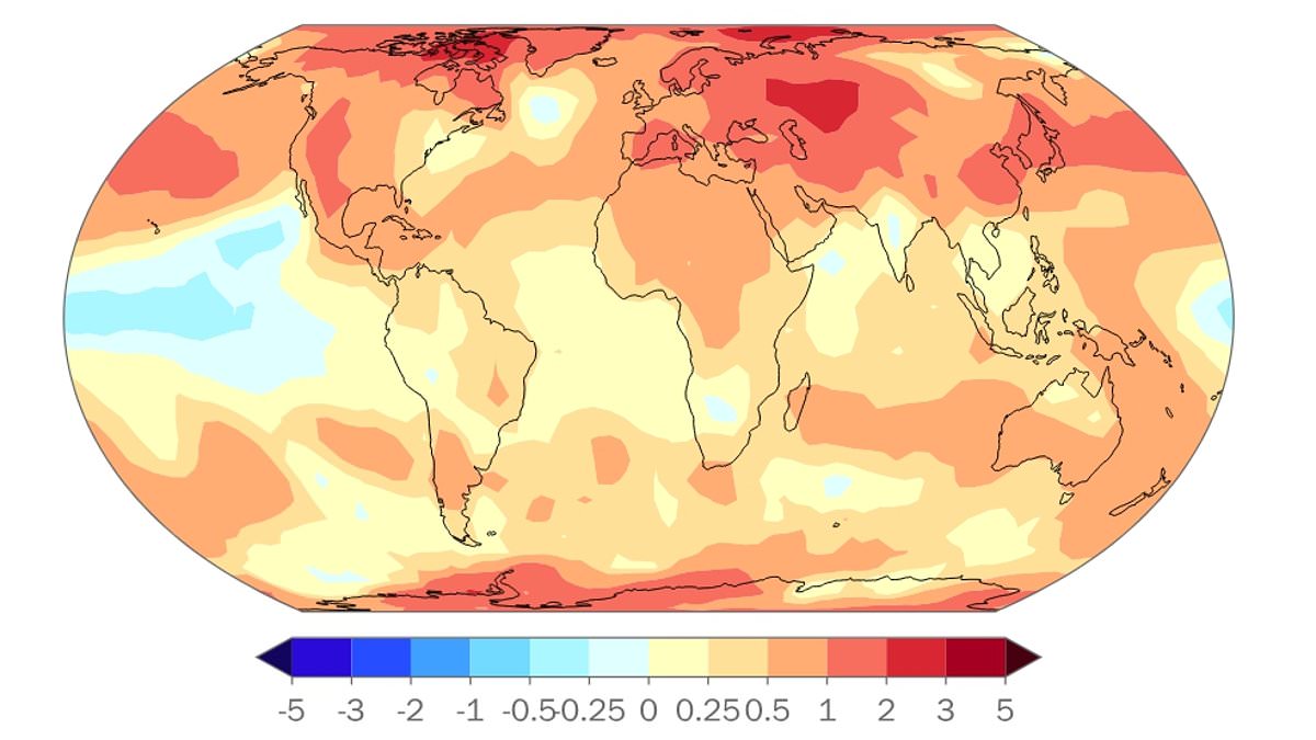 WMO Report: Earth's Climate at Record Imbalance as 2025 Ranks Among Hottest Years with 1.43°C Temperature Rise