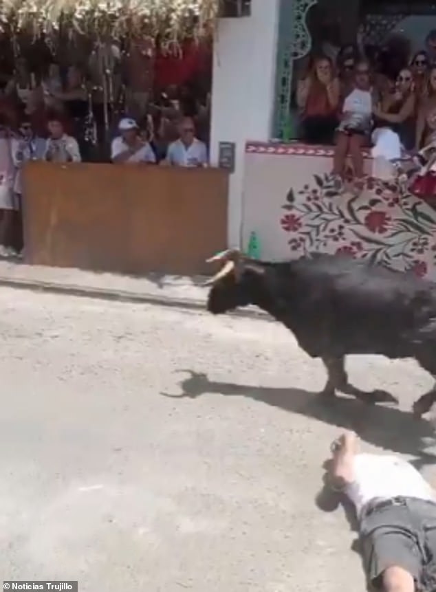 Miraculous Survival as Bull Charge Leaves Man Injured at Peru Festival