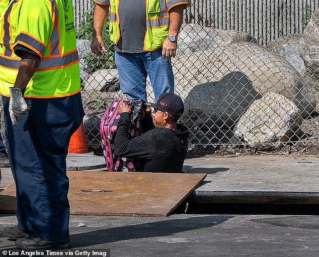Los Angeles Shocks as Homeless Individuals Found Living Beneath Manhole for Over a Year, Raising Questions About City's Response