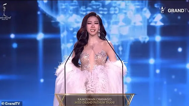 Thai Beauty Queen Maintains Composure After Veneers Fall Out During Pageant