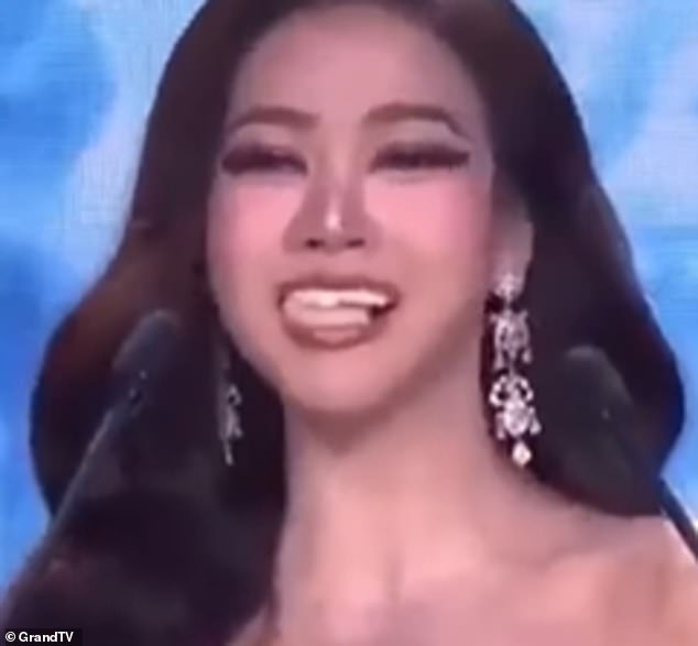 Thai Beauty Queen Maintains Composure After Veneers Fall Out During Pageant