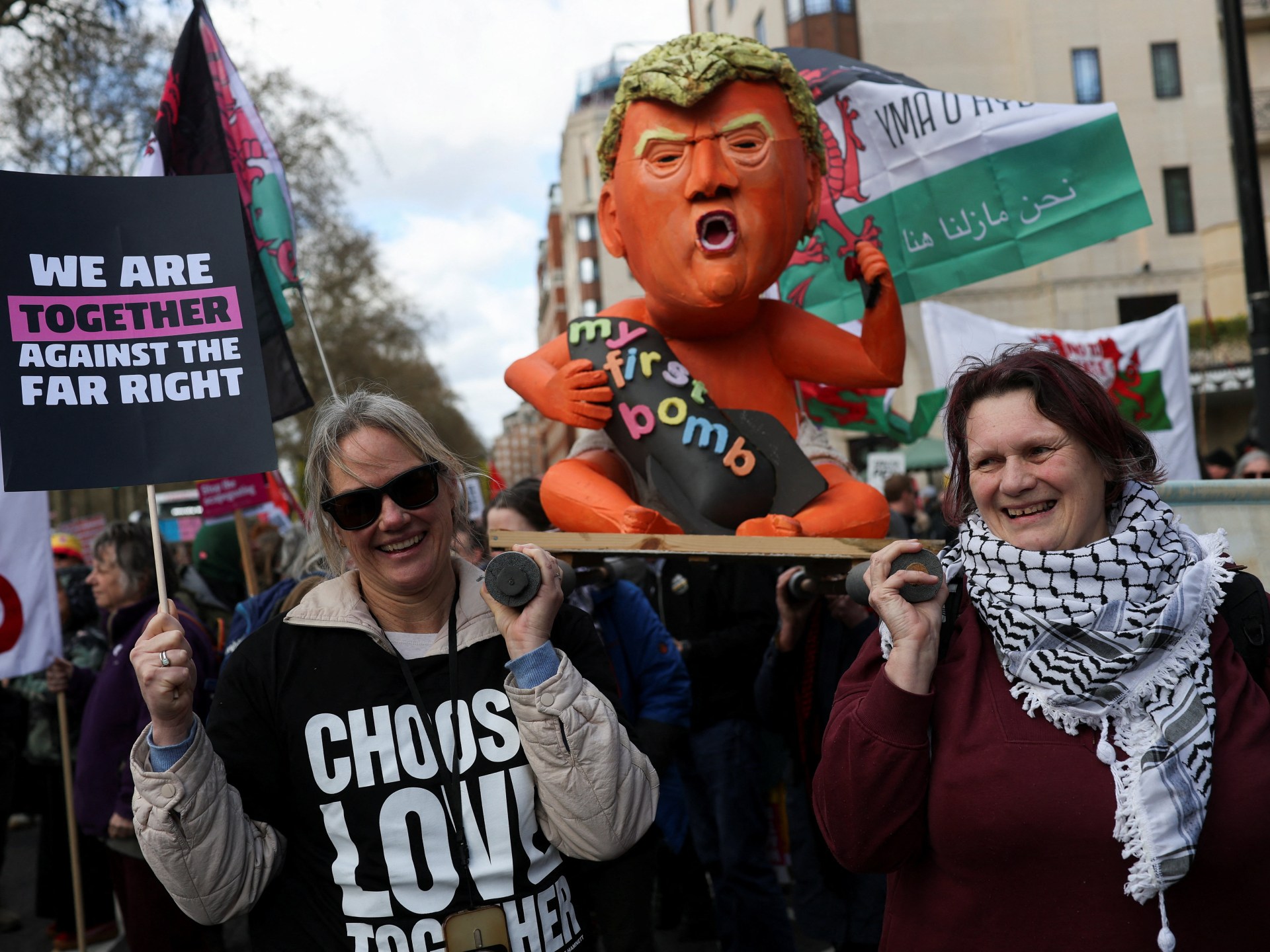 Historic Anti-Far-Right March Unites Thousands in London