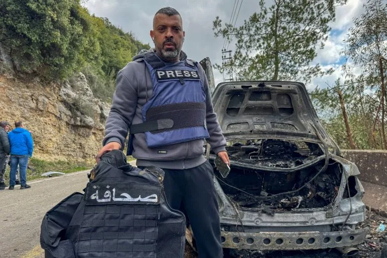 Israeli Strike on Press Vehicle in Lebanon Kills Three Journalists as Conflict with Hezbollah Escalates