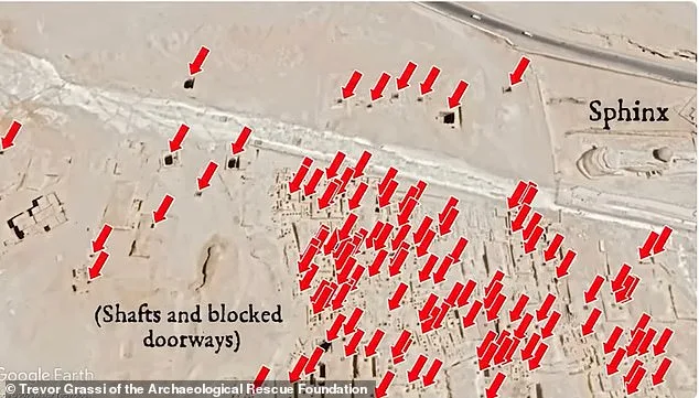 Giza Mystery Deepens: Over 100 Shafts Found Near Mound Spark Second Sphinx Theory