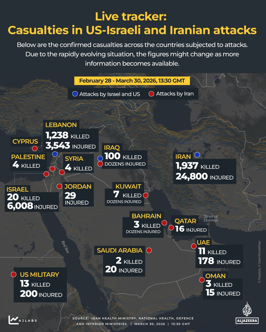 Middle East Conflict Escalates as U.S.-Israeli Strikes Target Iran's Infrastructure, Trump and Iran Clash Over Negotiations