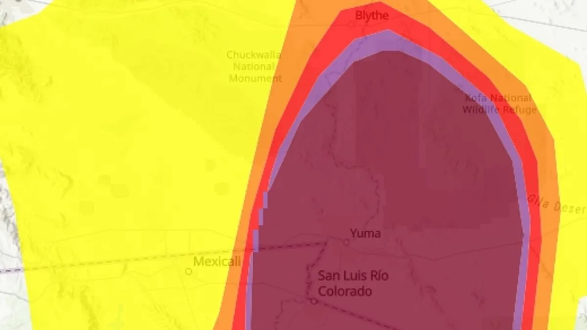 Toxic Air Plume Blankets Arizona and California, EPA Warns of Health Crisis